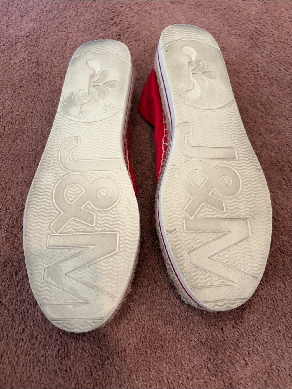 Joy&Mario shoes Trinity sz 8.5 new condition red an white tan leather interior - Picture 3 of 5